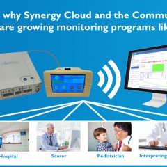 Infant Monitoring Care Network Data Flow